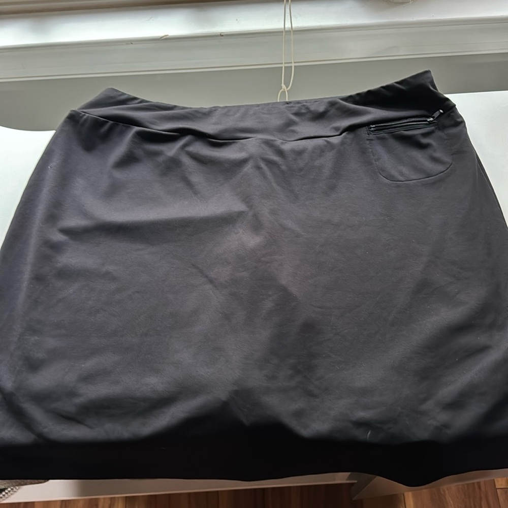 Black Tennis Skort! Plus